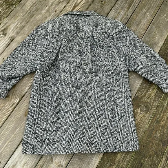 Studio C Women Jacket Vintage Coat Made in USA Wool Blend Size L Read Des Size